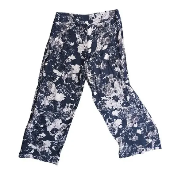 Just Female Blue and White Palazzo Pants size small wide leg pants - Picture 4 of 4